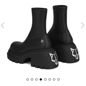 Naked Wolfe Secret Black Boots